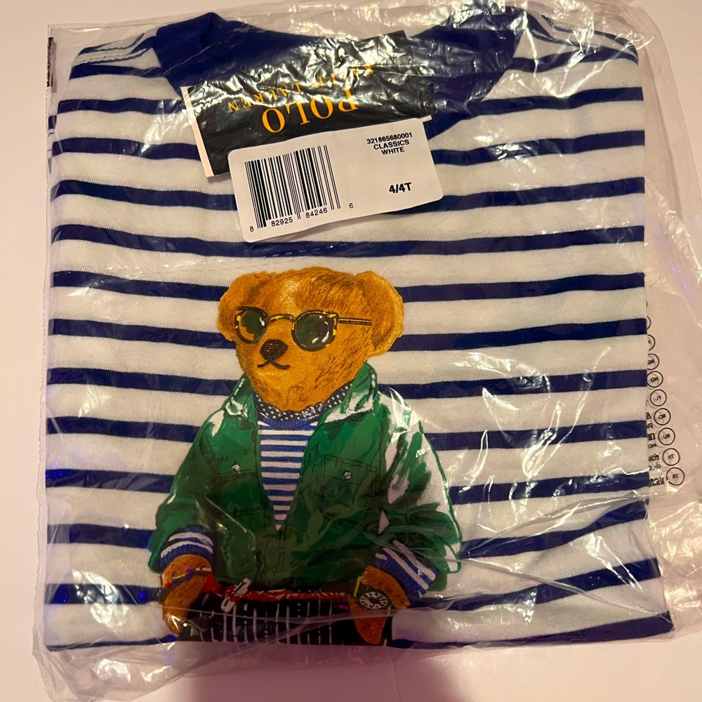 Polo Ralph Lauren Polo Bear Kid & Baby Shirts various Sizes